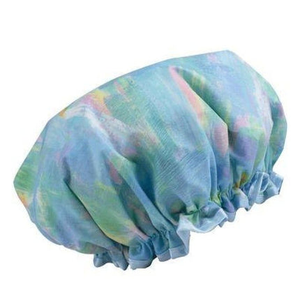 Designer Brands Splash Shower Cap for Keeping Hair Dry Love Aqualy Print