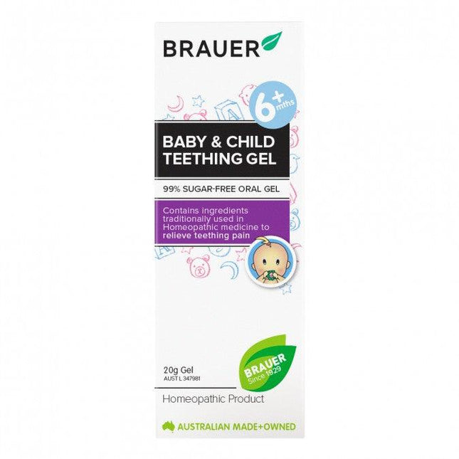 Brauer Baby & Child Teething Gel - OhYouLuckyDuck.com.au
