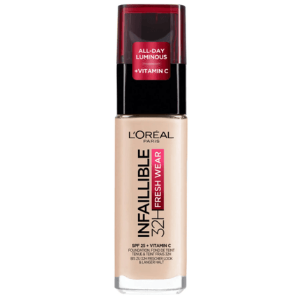 L'Oreal Infallible 24H Fresh Wear Foundation - 330 Hazelnut - OhYouLuckyDuck.com.au