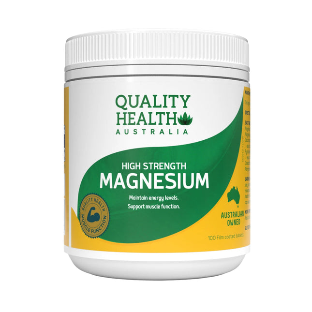 Quality Health High Strength Magnesium 300MG 100 Tablets