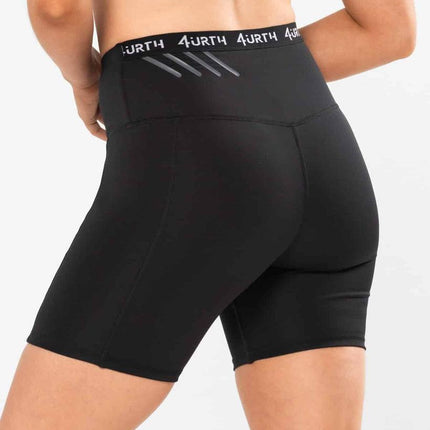 Premium Activewear - Arki Bike Shorts - Black - OhYouLuckyDuck.com.au