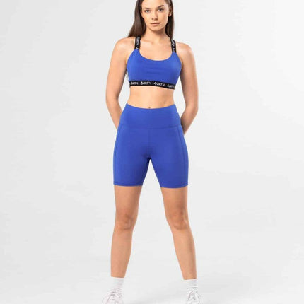 Premium Activewear - Arki Bike Shorts - Cobalt Blue - OhYouLuckyDuck.com.au