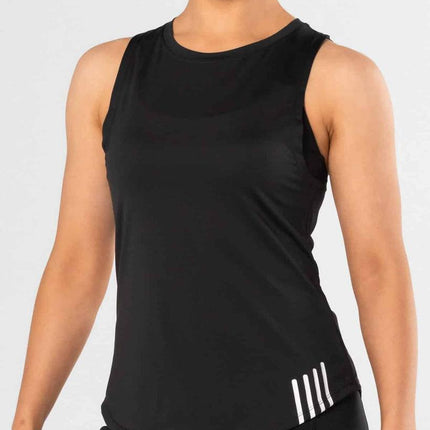 Premium Activewear - Fly Tank - Black - OhYouLuckyDuck.com.au
