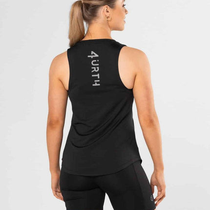 Premium Activewear - Fly Tank - Black - OhYouLuckyDuck.com.au