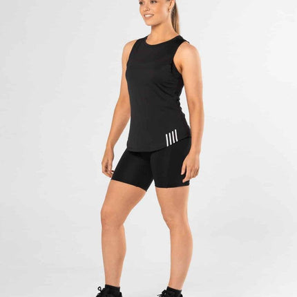 Premium Activewear - Fly Tank - Black - OhYouLuckyDuck.com.au