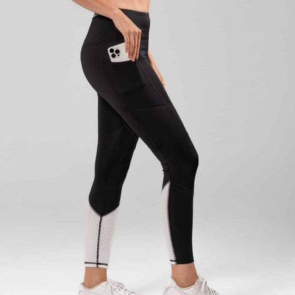 Premium Activewear - Kaia Leggings - Black - OhYouLuckyDuck.com.au