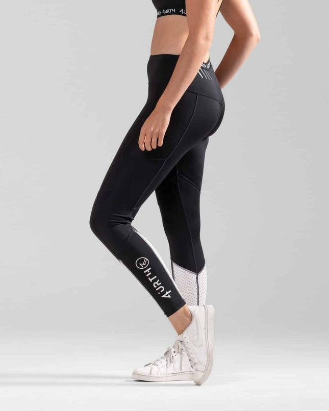Premium Activewear - Kaia Leggings - Black - OhYouLuckyDuck.com.au