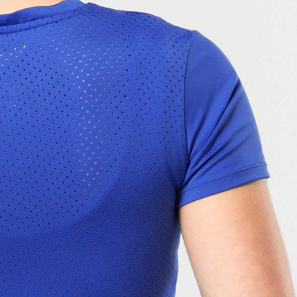 Premium Activewear - Signature Crop – Cobalt Blue - OhYouLuckyDuck.com.au