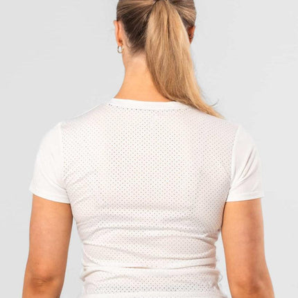 Premium Activewear - Signature Crop – White - OhYouLuckyDuck.com.au