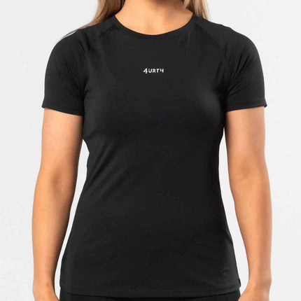 Premium Activewear - Signature Tee – Black - OhYouLuckyDuck.com.au