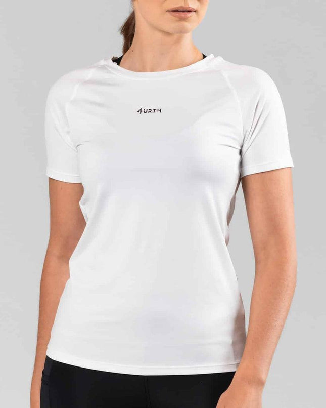 Premium Activewear - Signature Tee – White - OhYouLuckyDuck.com.au