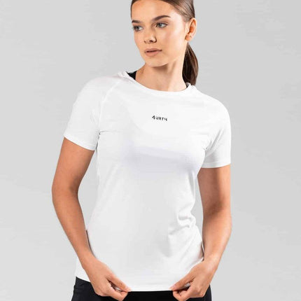 Premium Activewear - Signature Tee – White - OhYouLuckyDuck.com.au