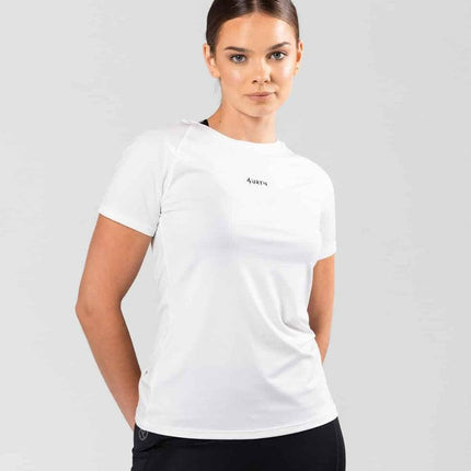Premium Activewear - Signature Tee – White - OhYouLuckyDuck.com.au
