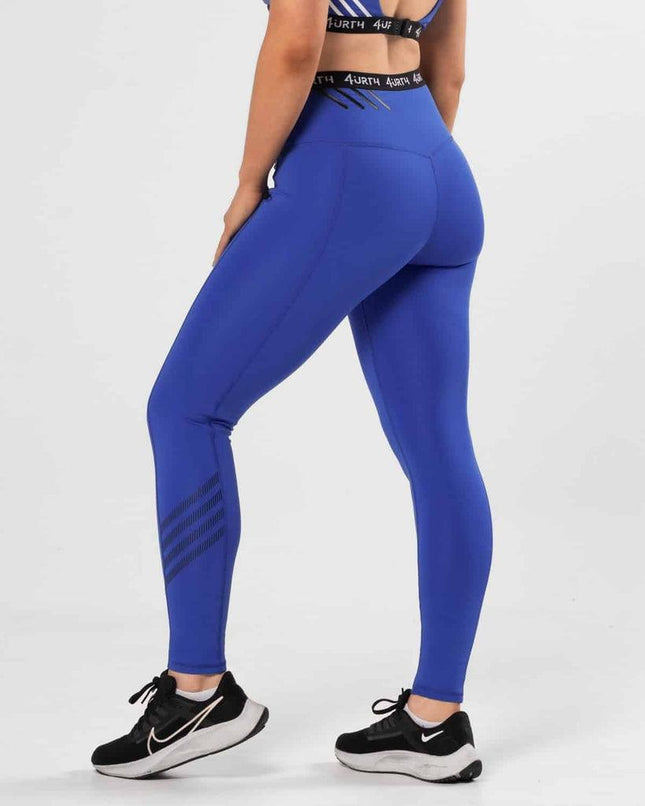 Premium Activewear - Vespa Leggings - Cobalt Blue - OhYouLuckyDuck.com.au