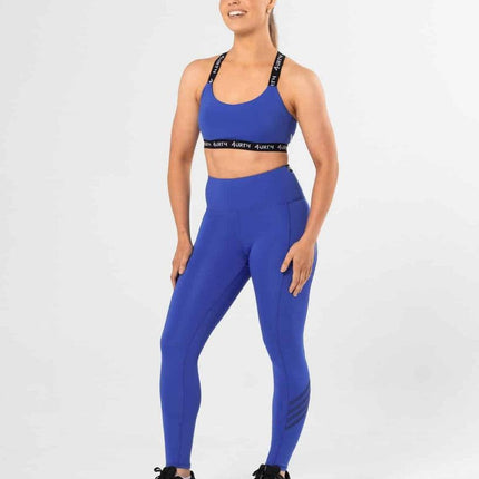 Premium Activewear - Vespa Leggings - Cobalt Blue - OhYouLuckyDuck.com.au
