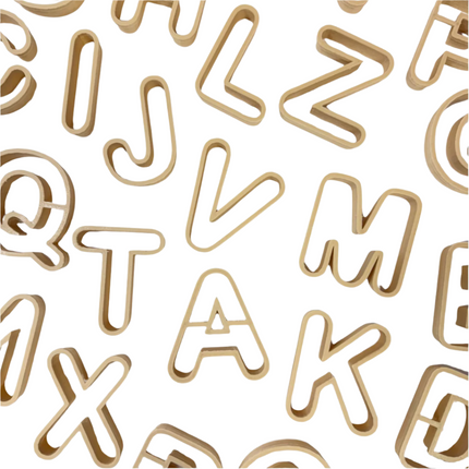 Alphabet Eco Cutter Set
