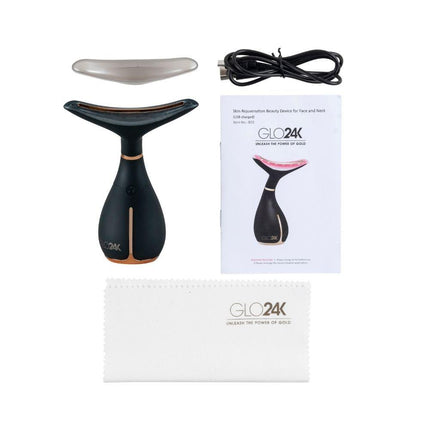 Glo24K Skin Rejuvenation Beauty Device for Face and Neck - OhYouLuckyDuck.com.au