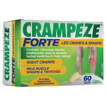 Crampeze Night Cramps Forte Tabs 60 - OhYouLuckyDuck.com.au