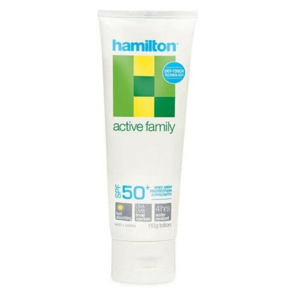 Hamilton Active Family Lotion SPF50+ 110G - OhYouLuckyDuck.com.au
