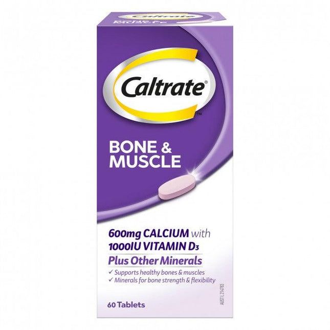 Caltrate Bone & Muscle Health Tabs 60 - OhYouLuckyDuck.com.au