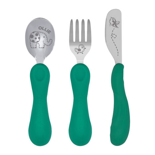 Marcus & Marcus Easy Grip Cutlery Set Ollie - OhYouLuckyDuck.com.au