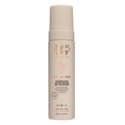 Sugar Baby Sun-Believable Golden Self Tan Mousse 200ml - OhYouLuckyDuck.com.au