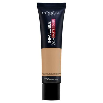L'Oreal Infallible 24 Hour Matte Foundation 230 Radiant Honey - OhYouLuckyDuck.com.au