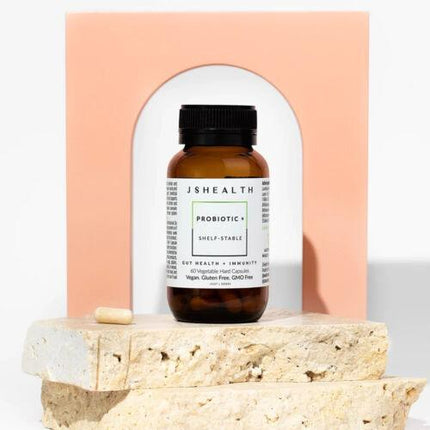 JSHEALTH Probiotic + Shelf-Stable 60 Capsules - OhYouLuckyDuck.com.au