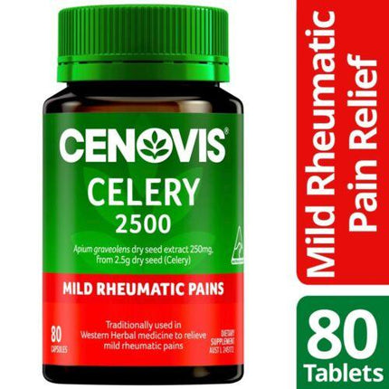 Cenovis Celery 2500 80 Capsules - OhYouLuckyDuck.com.au