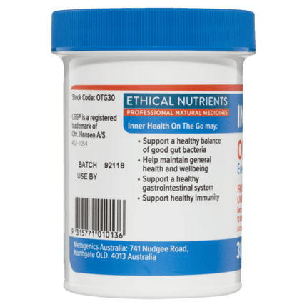 Inner Health On The Go 30 Capsules - OhYouLuckyDuck.com.au