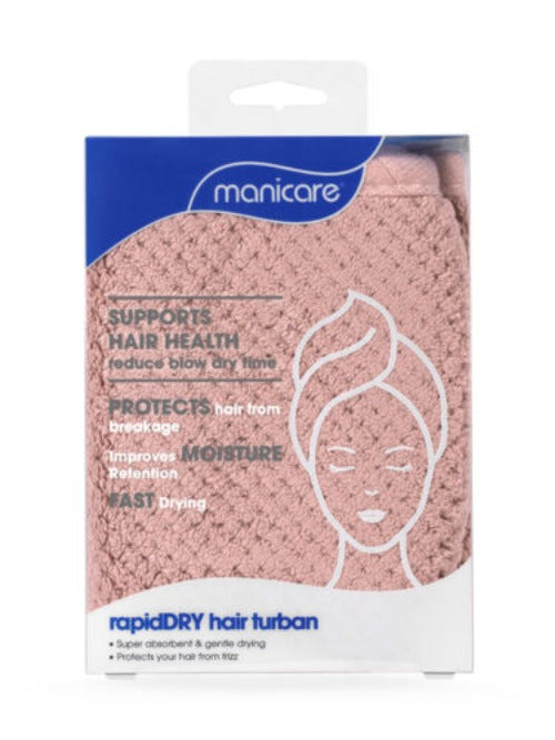 Manicare Rapid DRY Hair Turban 1 Pack - OhYouLuckyDuck.com.au