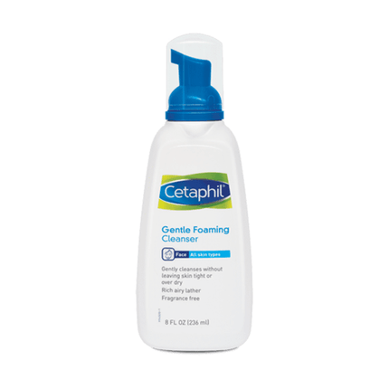 Cetaphil Face Gentle Foaming Cleanser 236ml - OhYouLuckyDuck.com.au