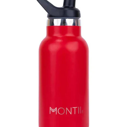 Montii Co Mini Insulated Stainless Steel Water Bottle for Kids Leak Proof Bpa Free 350ML