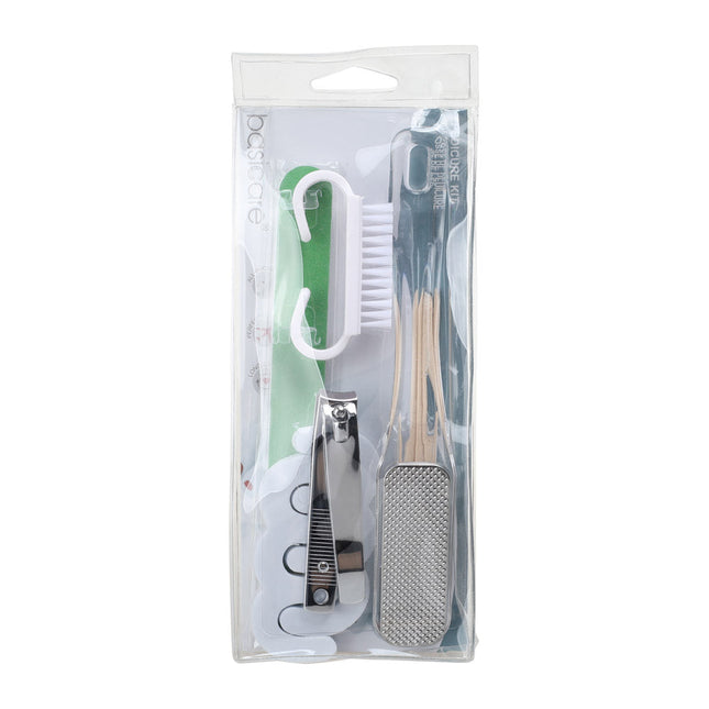 Basicare Pedicure 6 Piece Kit Perfect For Travel