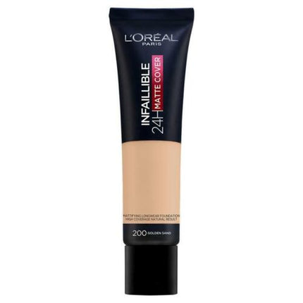 Lóreal Infall Matte Foundation 200 Golden Sand - OhYouLuckyDuck.com.au
