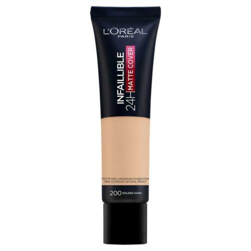Lóreal Infall Matte Foundation 200 Golden Sand - OhYouLuckyDuck.com.au