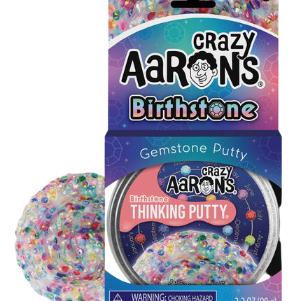 Crazy Aaron's Thinking Putty Trendsetters Birthstone