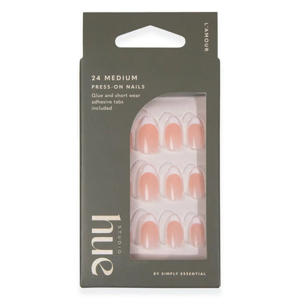 Studio Hue Press On Nails LAmour Medium Almond
