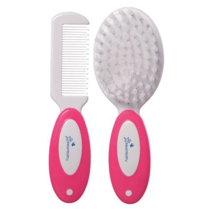 Dream Baby Deluxe Brush Comb Set Pink