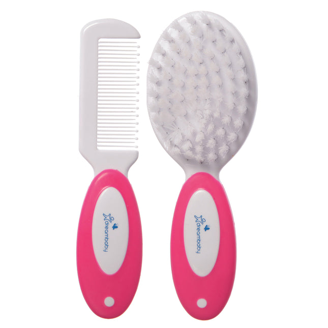 Dream Baby Deluxe Brush Comb Set Pink