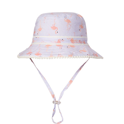 Baby Girls Camille Pink Bucket Hat Small