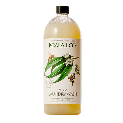 Koala Eco Lemon Scented Eucalyptus & Rosemary Laundry Liquid 1L