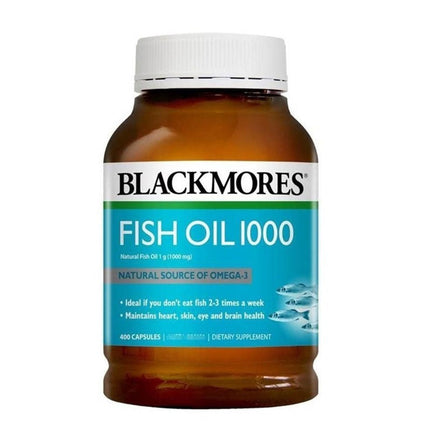 Blackmores Fish Oil 1000mg 400 Capsules