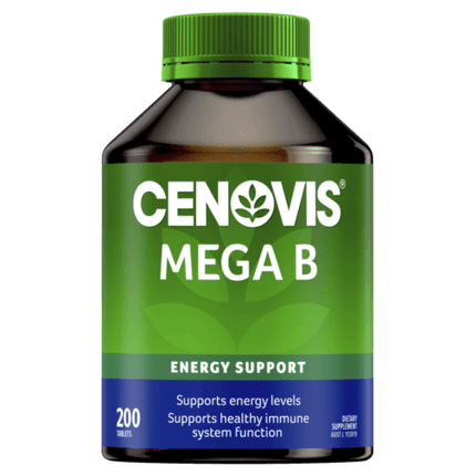 Cenovis Mega B 200 Tablets - OhYouLuckyDuck.com.au