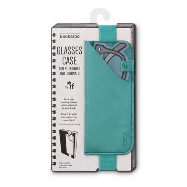 Bookaroo Glasses Case Turquoise