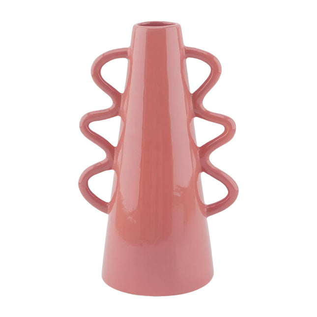 Urban Products Memphis Home Shelf Decor Decorative Flower Vase Pink 18CM