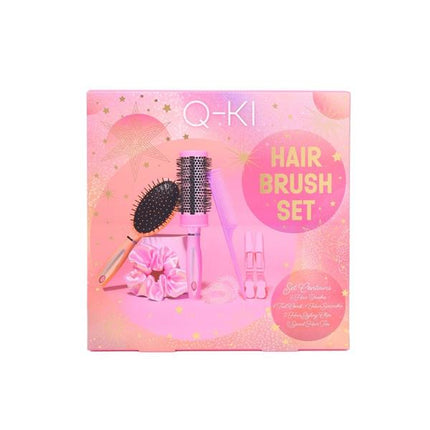 Q-KI Hair Brush Set 8 Pieces