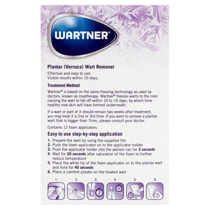 Wartner Plantar Wart Remover 50 ml - OhYouLuckyDuck.com.au