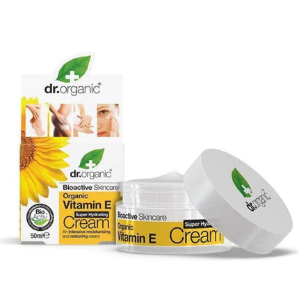 Dr Organic Super Hydrating Cream Vitamin E 50mL