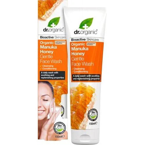 Dr Organic Face Wash Gentle Organic Manuka Honey - 150mL